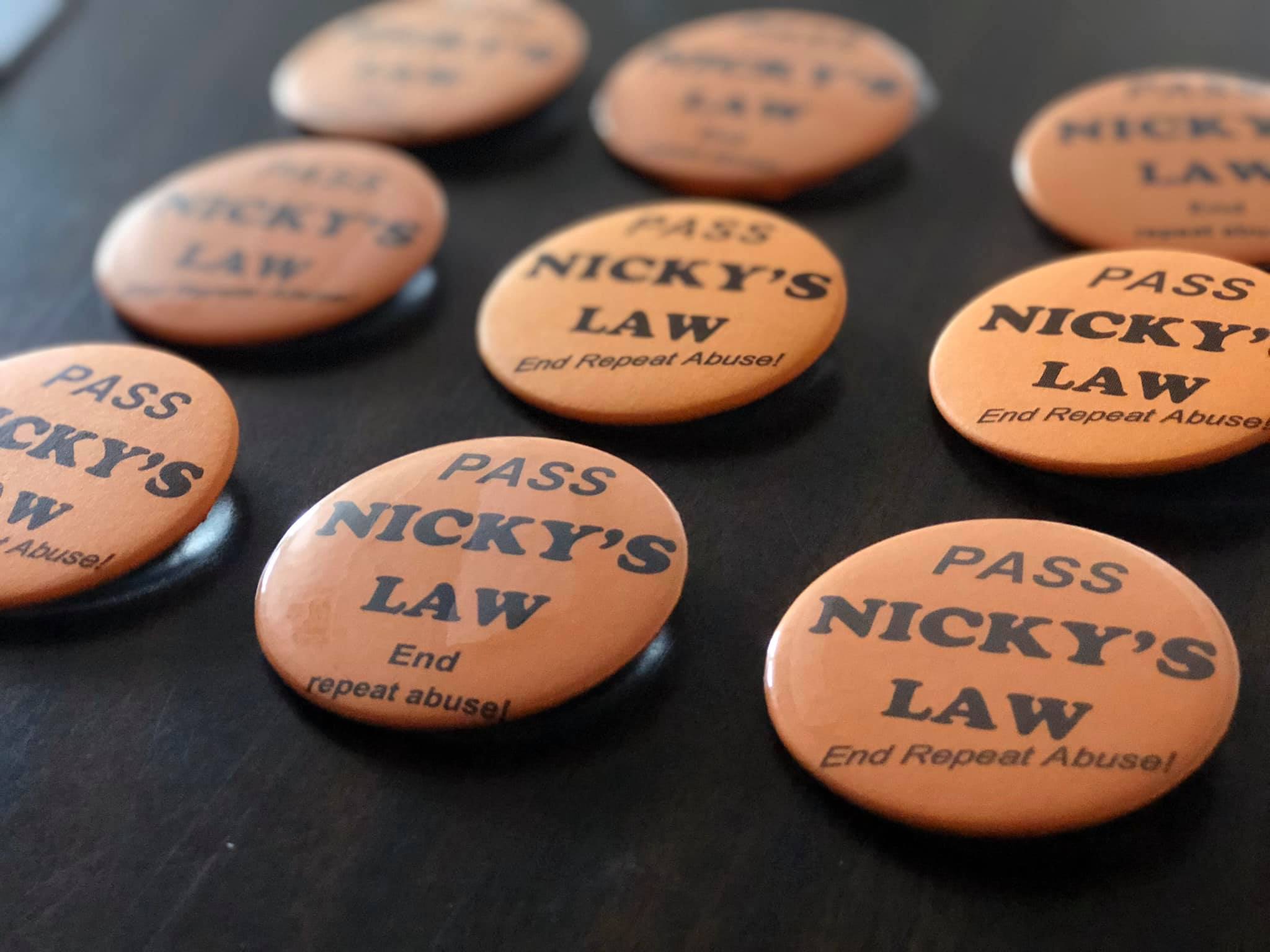 Nicky’s Law Passed
